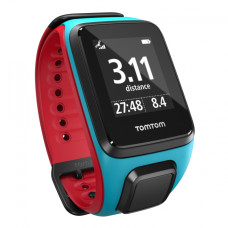 Часы спортивные Tomtom Runner 2 Cardio Blue/Red (L)