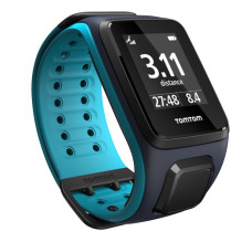 Часы спортивные Tomtom Runner 2 Cardio + Music Sky Capt Blue