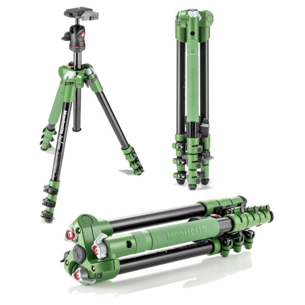 Штатив Manfrotto MKBFRA4G-BH BeFree Alloy Green Tripod (MKBFRA4G-BH)