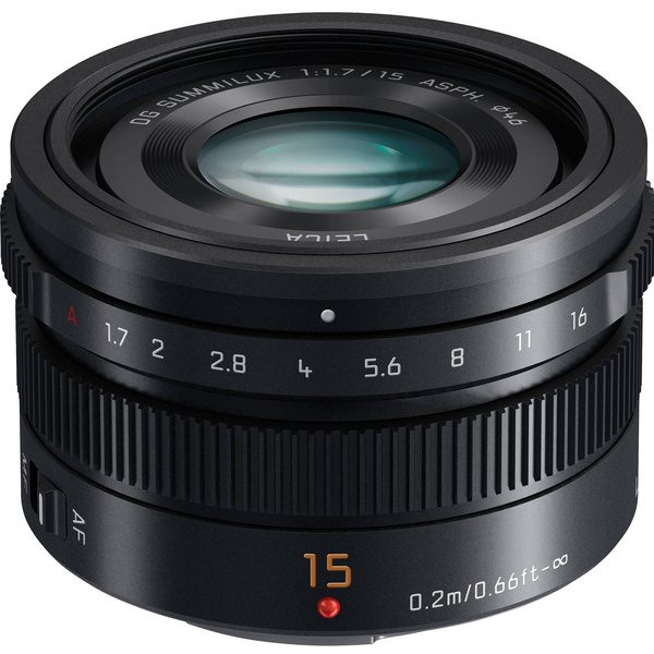 Объектив Panasonic Micro 4/3 Lens 15mm Black
