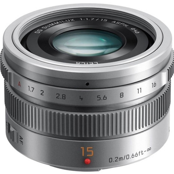 Объектив Panasonic Micro 4/3 Lens 15mm Silver