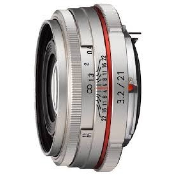 Объектив HD Pentax DA 21mm f/3.2 AL Limited Silver