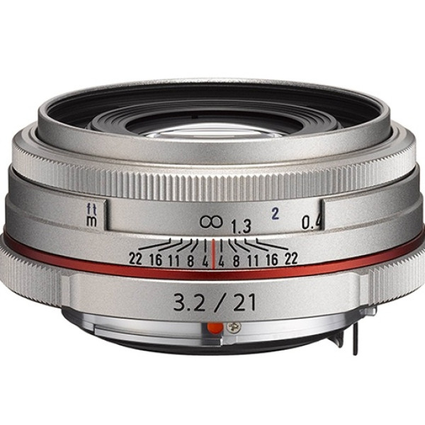 Объектив HD Pentax DA 21mm f/3.2 AL Limited Silver