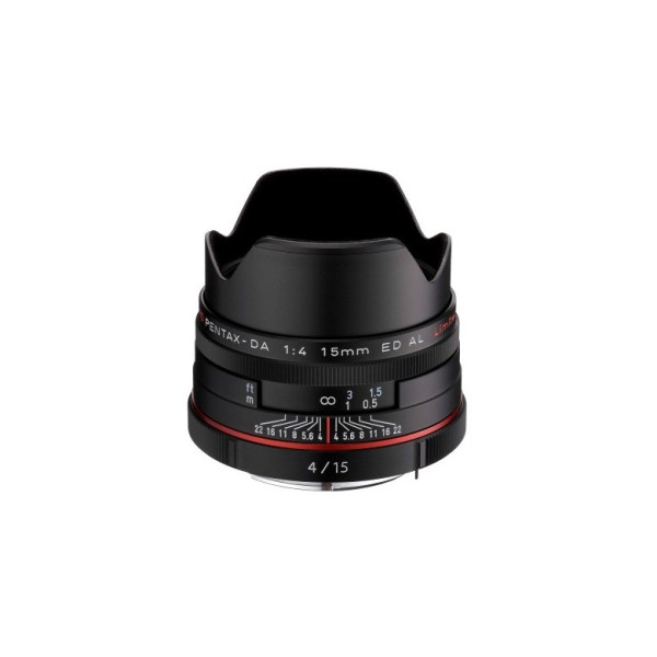 Объектив HD Pentax DA 15mm f/4 AL Limited Black