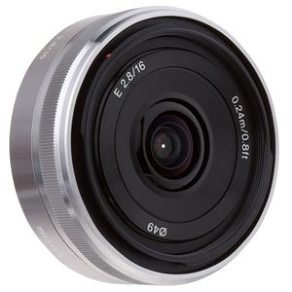 Объектив Sony 16mm, f/2.8 для камер Nex