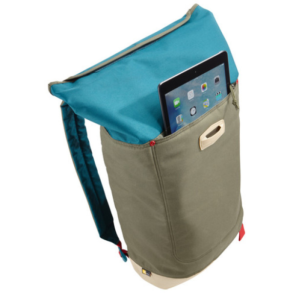 Рюкзак CASE LOGIC Larimer Rolltop LARI114, Petrol Green