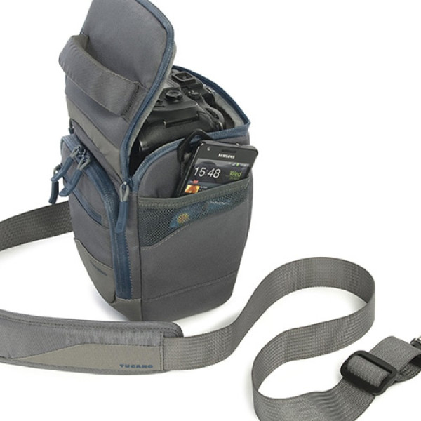 Сумка для зеркальной камеры Tucano Tech Plus Holster L Grey