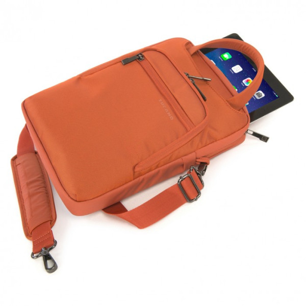 Сумка-рюкзак для ноутбука 11" Tucano Work-Out Vertical Orange