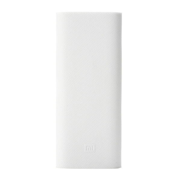 Чехол Силиконовый для Xiaomi Power bank 16000 mAh White