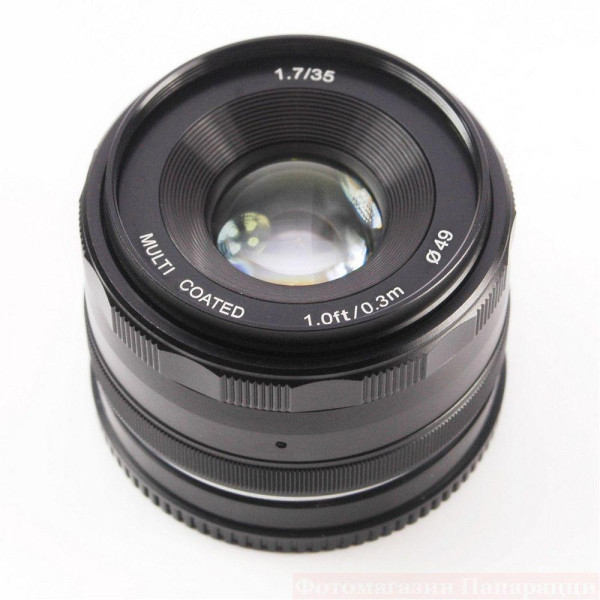Об'єктив Meike 35 мм f/1.7 MC E-mount для Sony