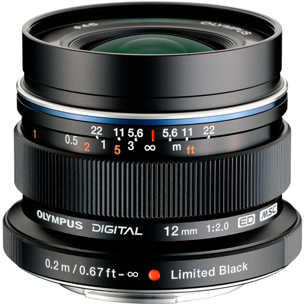 Об'єктив OLYMPUS EW-M1220 ED 12MM 1:2.0 Black