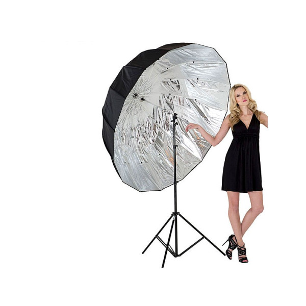 LASTOLITE Зонт Mega Umbrella 157cm Silver Parabolic (7908)