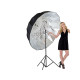 LASTOLITE Зонт Mega Umbrella 157cm Silver Parabolic (7908)