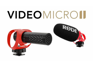 Выпущен RØDE VideoMicro II — сверхкомпактный и легкий накамерный направленный микрофон
