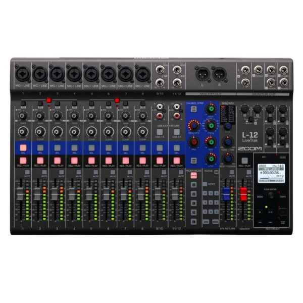 Микшерный пульт Zoom Livetrak L-12