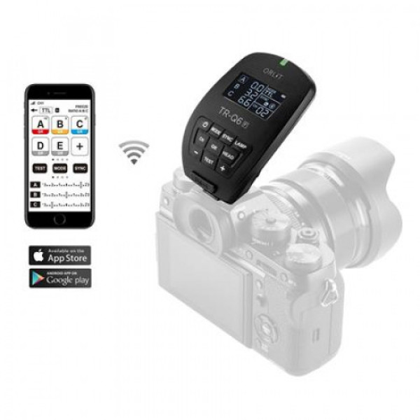 Радіосинхронізатор Jinbei TR-Q6F HSS TTL (Fuji) передавач