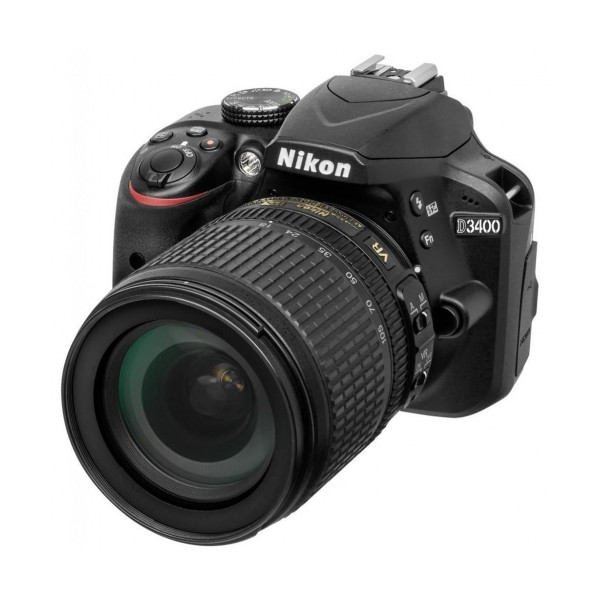 Фотокамера зеркальная Nikon D3400 KIT AF-S DX 18-105 VR