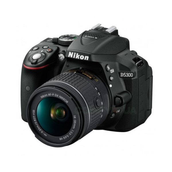 Фотокамера зеркальная Nikon D5300 + AF-P 18-55VR kit