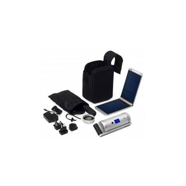 Powermonkey Expedition Hand crank - Solarmonkey - Silver Full kit (XPD-HCSM002)