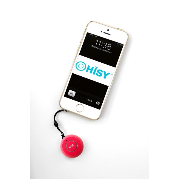 Hisy Bluetooth Camera Remote для Apple Pink