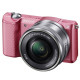 Фотокамера зеркальная Sony Alpha 5000 kit 16-50 Pink