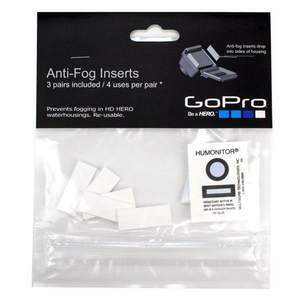 Набор противозапотевающих вставок GoPro Anti-Fog Inserts (AHDAF-301)