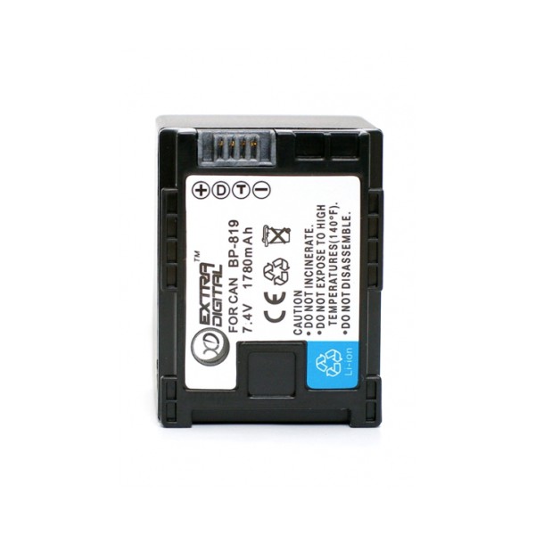 Аккумулятор ExtraDigital Canon BP-819 Chip