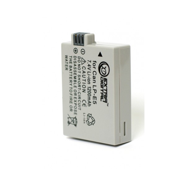 Аккумулятор ExtraDigital Canon LP-E5