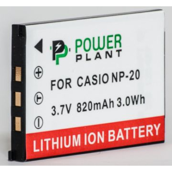 Aккумулятор PowerPlant Casio NP-20