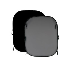 Фон двосторонній складний Lastolite Black/Mid Grey 1,5x1,8m (56GB)