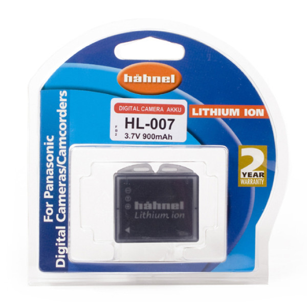 HAHNEL Аккумулятор HL-007 (Panasonic CGA-S007)