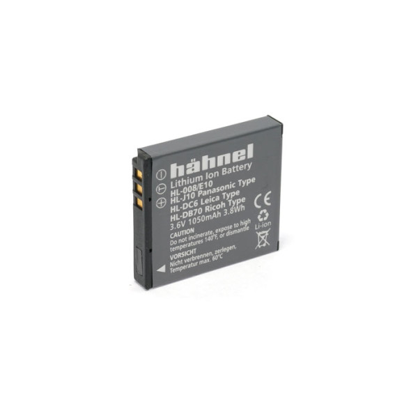 HAHNEL Аккумулятор HL-008/Е10 (Panasonic CGA-S008)