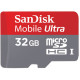 Карта пам'яті SanDisk Ultra 32 ГБ microSDHC Class 10 (+ адаптер)
