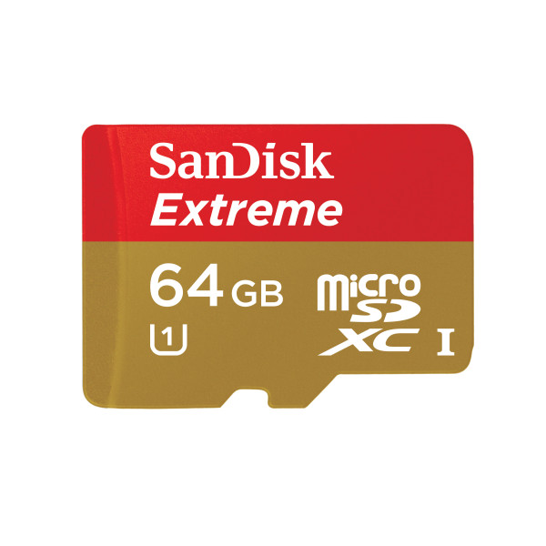 Карта пам'яті SanDisk Ultra 64 ГБ microSDXC Class 10 (+ адаптер)