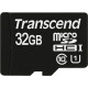 Карта пам'яті Transcend microSDHC 32 ГБ класу 10 + SD-адаптер (TS32GUSDHC10)