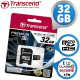 Карта пам'яті Transcend microSDHC 32 ГБ класу 10 + SD-адаптер (TS32GUSDHC10)