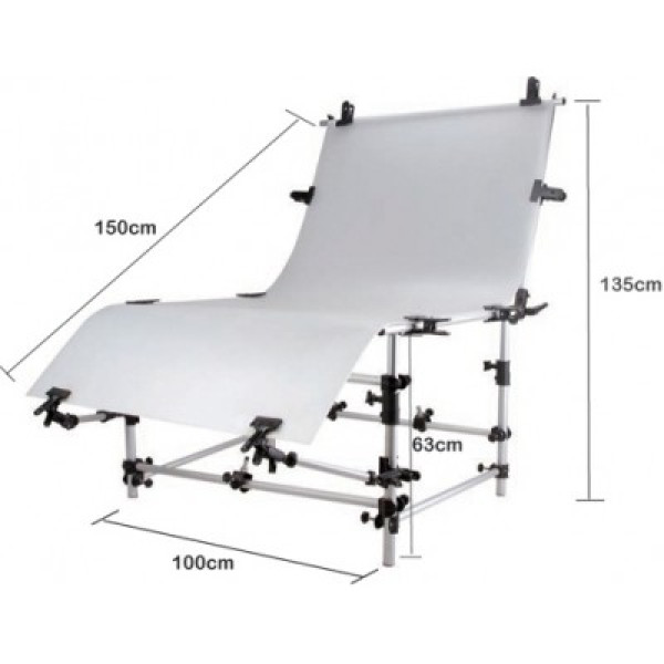 Стол для предметной съёмки Falcon ST-1020 (100х200 см)