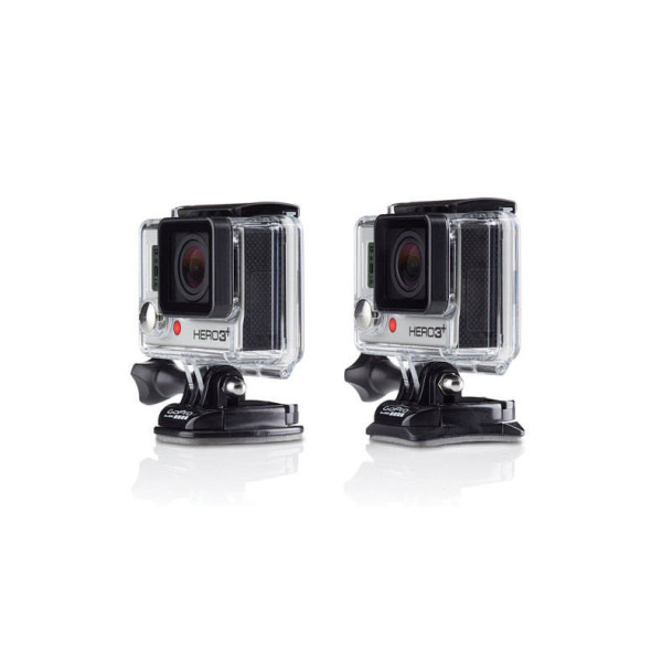 Набір плоских і вигнутих платформ платформи GoPro Flat + Curved Adhesive Mounts (AACFT-001)