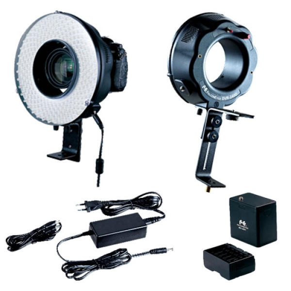 Кільцеве діодне світло Falcon DVR-240D+MV-AD1
