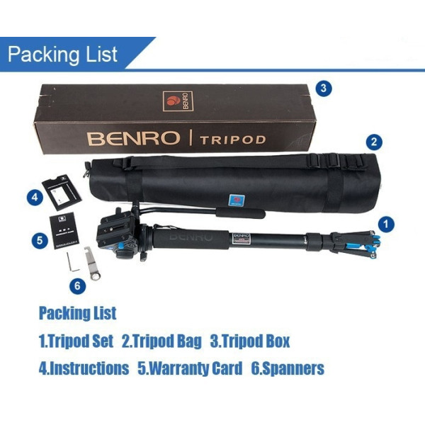 Монопод видео (KIT) Benro A48TDS4