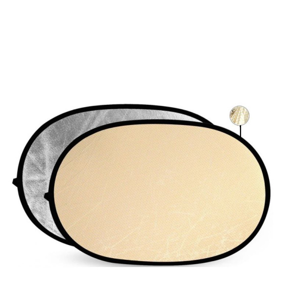 Відбивач Godox-Pioneer 2 в 1 (90х120см) Soft Gold/Silver