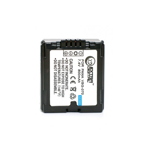 Акумулятор ExtraDigital Panasonic VW-VBG070 Chip
