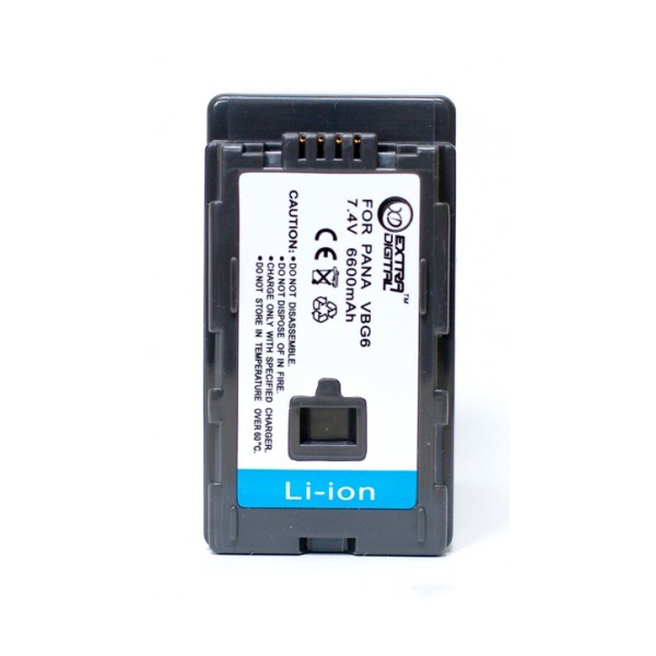 Акумулятор ExtraDigital Panasonic VW-VBG6