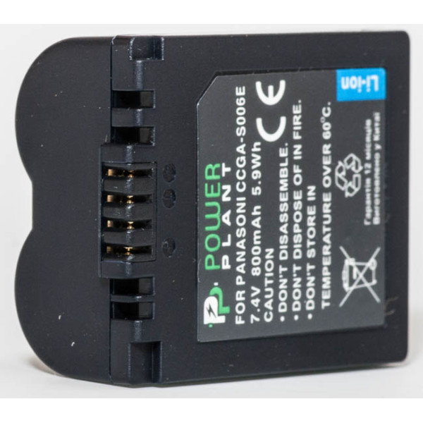 Акумулятор PowerPlant Panasonic S006E