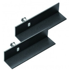 L' Brackets set of two to support shelves 17cm x 4cm