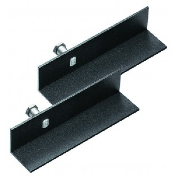 L' Brackets set of two to support shelves 17cm x 4cm