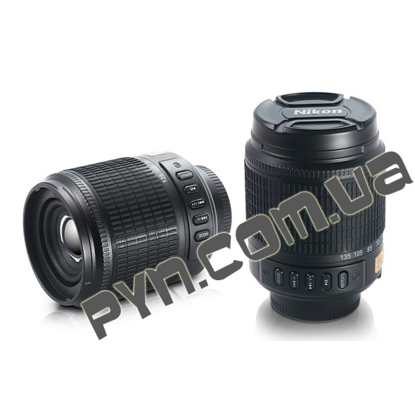 Колонка у формі об'єктива Nikon S 55-200mm 1:4-5.6GED