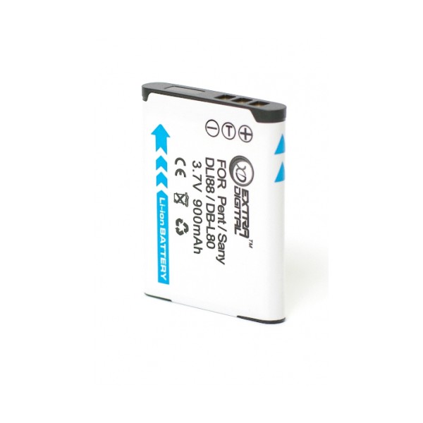 Акумулятор ExtraDigital Sanyo DB-L80, D-LI88