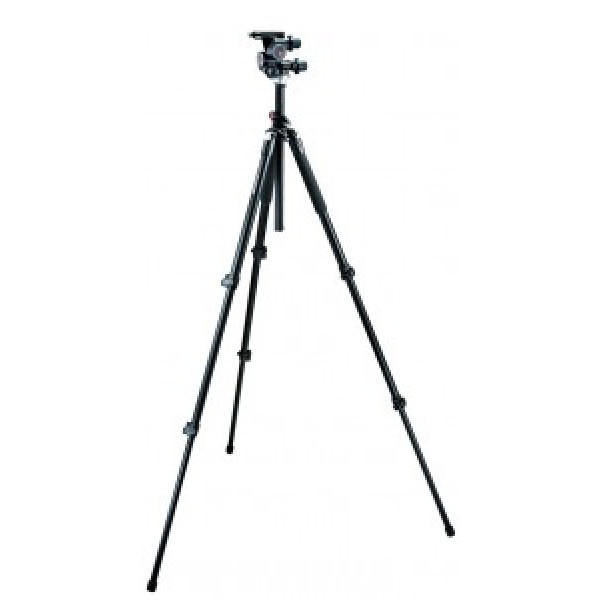 Комплект Manfrotto Pro Tripod Black With 410 HD (055XPROB,410)