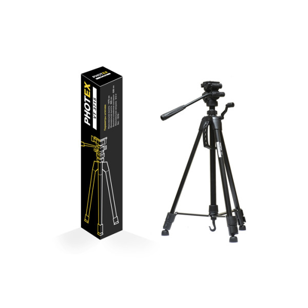 PHOTEX Штатив аматорський VT3715 black